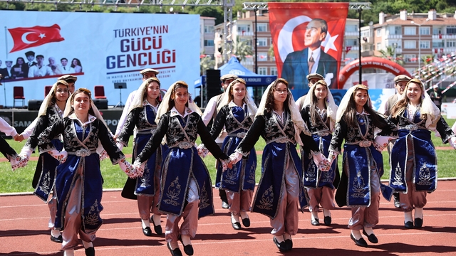 Milli Mücadele'nin başladığı Samsun'da 19 Mayıs kutlanıyor