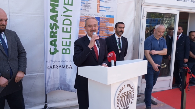 Çarşamba'da Kitap Fuarı açıldı