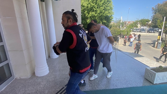 Muğla'da akaryakıt istasyonunda kadına şiddete 3 gözaltı; şüpheliler adliyede (2)