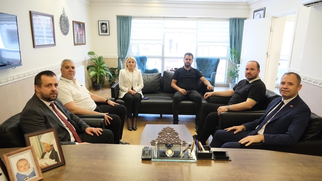 Kırklareli Belediye Başkanı Bulut, ziyaretlerde bulundu