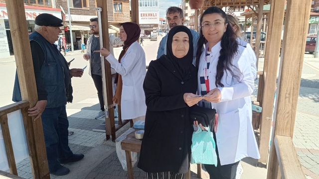 Pazaryeri'nde de kilo kontrolü uygulaması yapıldı