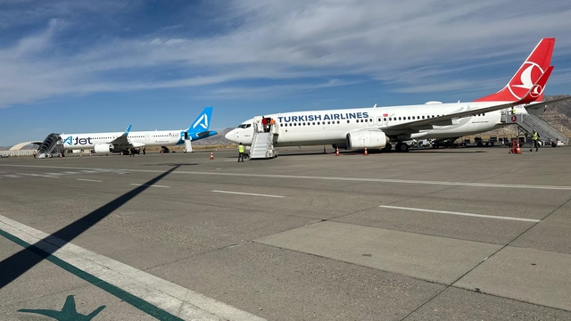 Şırnak Şerafettin Elçi Havalimanı nisan ayında 34 bin 539 yolcuya hizmet verdi