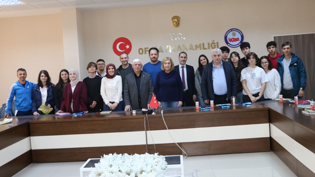 Portekizli öğrenciler Of ilçesinde ziyaret gerçekleştirdi