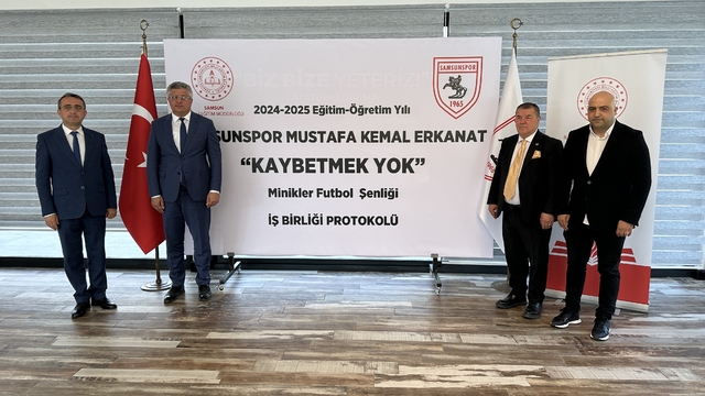 Samsun'da düzenlenecek futbol şenliğinde yetenekli sporcular tespit edilecek