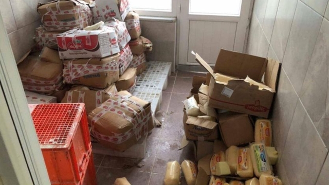 Sakarya'da 5 ton 'sahte' kaşar peyniri ele geçirildi