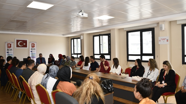 Belen Kaymakamı Mahmut Sami Yılmaz rehber öğretmenlerle görüştü