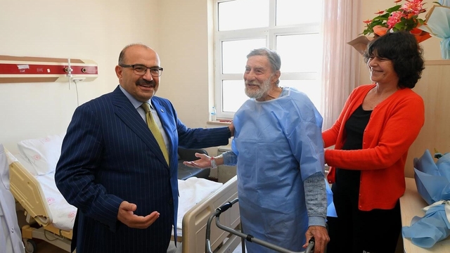 Yeşilçam'ın usta ismi Ahmet Mekin, taburcu oldu