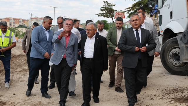 Hacılar'da altyapı ve üstyapı yenileme çalışması başlatıldı