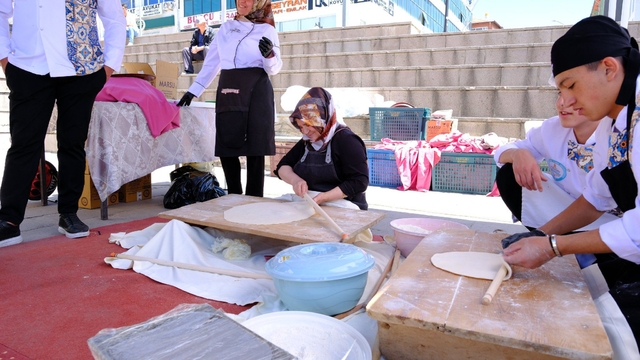 Yozgat'ın lezzetleri Türk Mutfağı Haftası'nda tanıtıldı