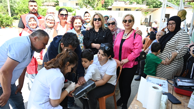 Osmaniye'de engelli bireylere "Sevgi İzi" uygulaması