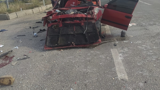 Adana'daki trafik kazasında 4 kişi yaralandı