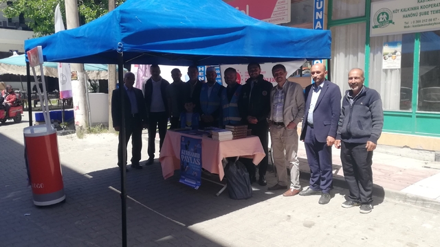 Hanönü'de kurban bağış standı kuruldu