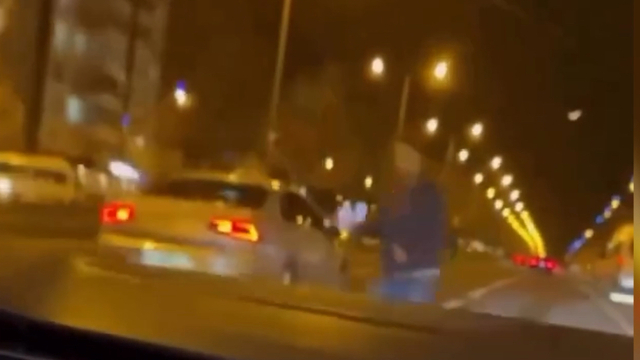 Otomobiliyle trafikte makas atan sürücüye 14 bin 413 TL ceza