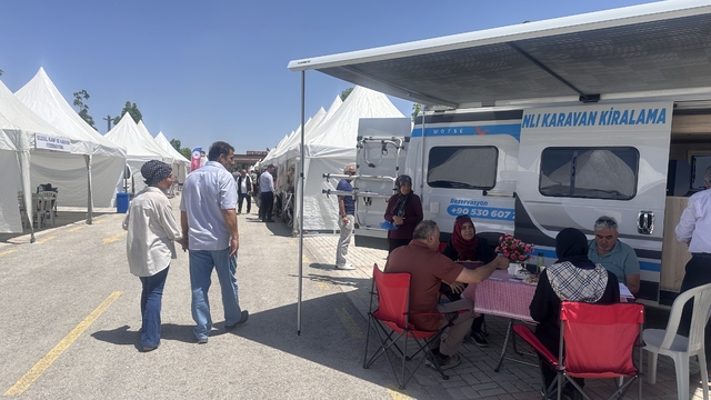 Konya'da "Kamp Karavan Tiny House Fuarı" başladı