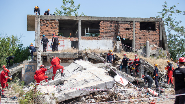Sakarya'da deprem tatbikatı yapıldı