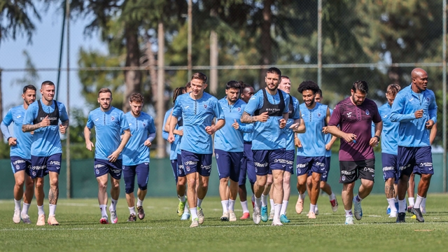 Trabzonspor, Samsunspor maçının hazırlıklarını sürdürdü