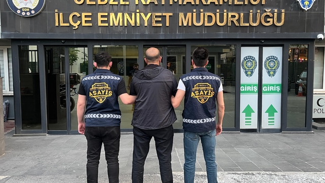 Kocaeli'de 15 yıl kesinleşmiş hapis cezası bulunan hükümlü yakalandı