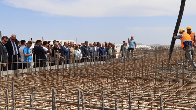 Gaziantep'te Büsem Jandarma Karakol Komutanlığı hizmet binasının temeli atıldı
