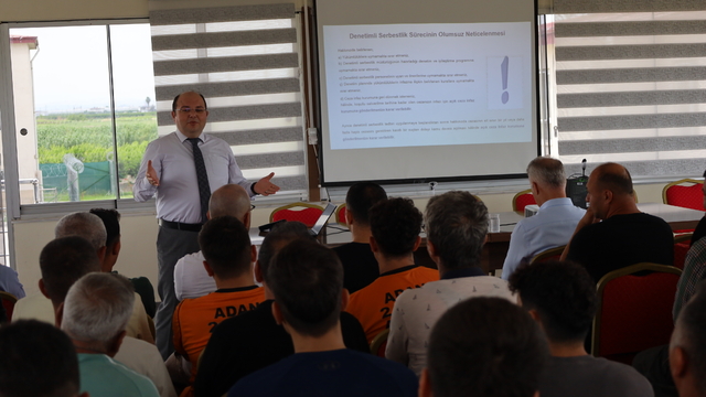 Adana'da hükümlülere, denetimli serbestlik kapsamında seminer düzenlendi