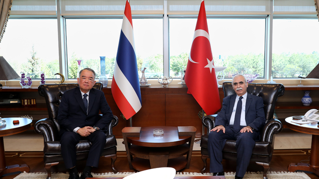 AYM Başkanı Özkaya, Tayland Anayasa Mahkemesi heyetini ağırladı