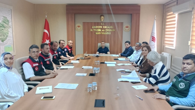 Amasya'da 2026-2028 dönemi ''Bitkisel Üretim Planlaması'' toplantısı gerçekleştirildi