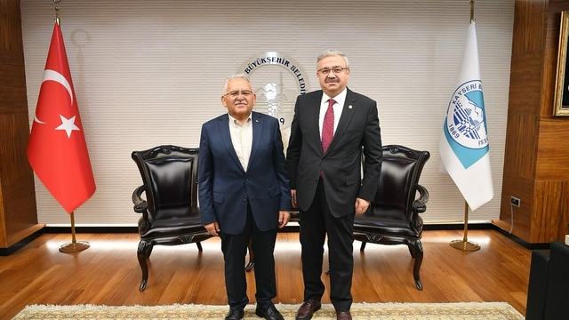 AK Parti Afyonkarahisar Milletvekili Yurdunuseven'den Başkan Büyükkılıç'a ziyaret