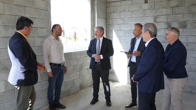 Başkan Palancıoğlu, Altınoluk Mahallesi'ndeki 120 konutluk yatay mimari projesini inceledi