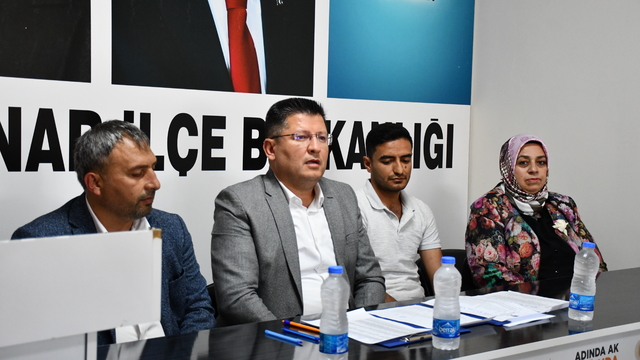 Gülnar'da AK Parti İlçe İdare Kurulu Toplantısı yapıldı