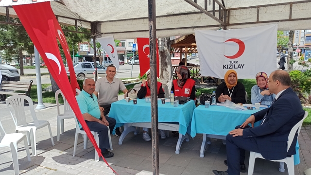 Seydişehir'de sağlıklı yaşam için boy ve kilo ölçümü yapıldı