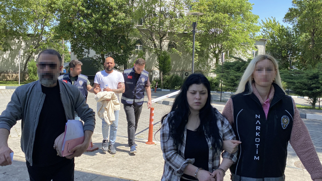 Samsun'da uyuşturucu operasyonlarında yakalanan 2 zanlı tutuklandı