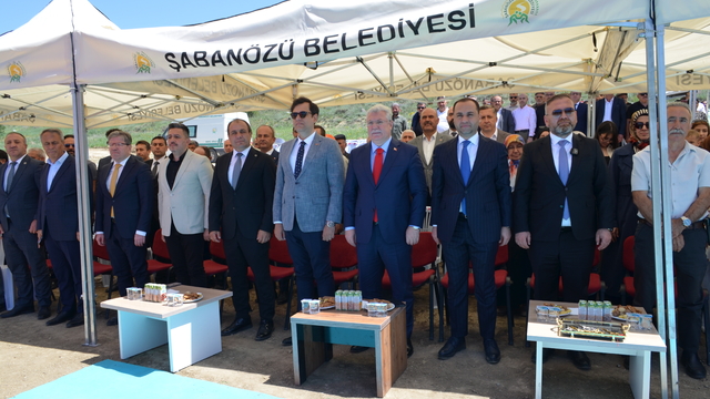 Şabanözü'nde kız yurdu, gençlik merkezi temel atma ile GES açılış törenleri düzenlendi