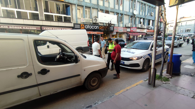 Aracıyla ters yöne giren ehliyetsiz ve alkollü sürücüye 60 bin lira ceza