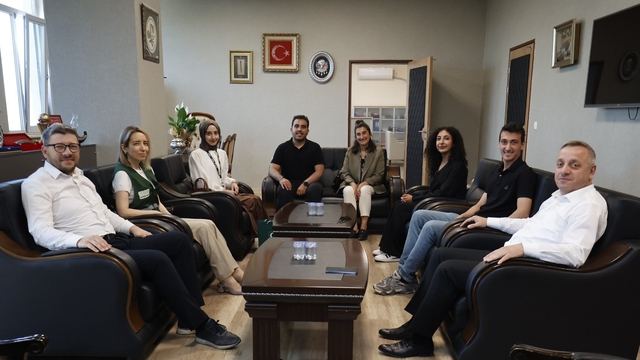 Denizli'de Yeşilay'dan, Gençlik ve Spor İl Müdürlüğüne ziyaret