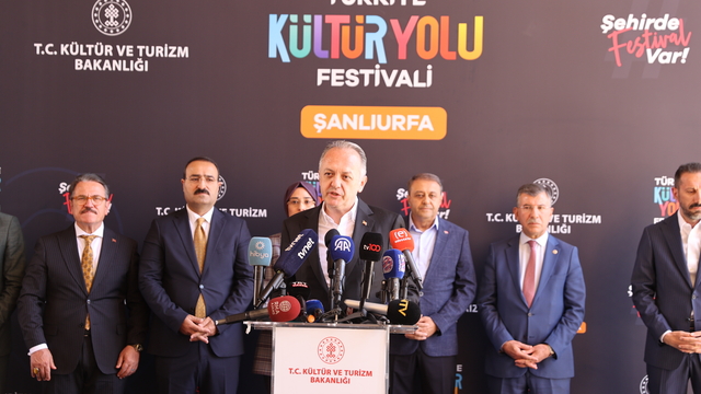 Kültür ve Turizm Bakan Yardımcısı Yazgı, Şanlıurfa Kültür Yolu Festivali'nin açılışında konuştu: