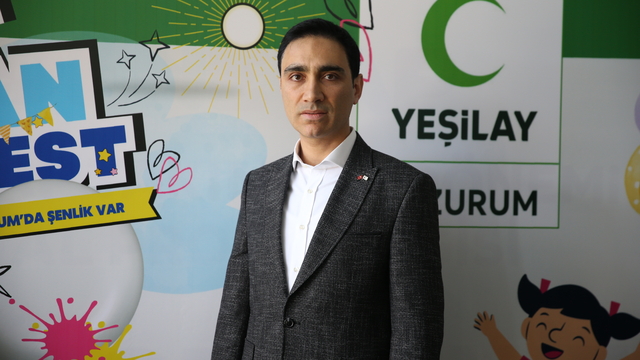 Yeşilay Erzurum Şubesince dezavantajlı çocuklar için düzenlenen festival başladı