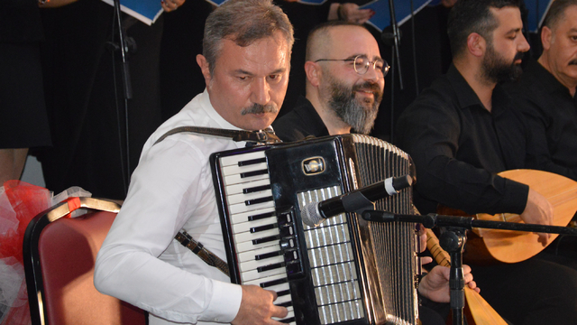 Havza'da Türk halk müziği konseri düzenlendi