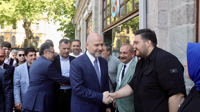 TBMM İçişleri Komisyonu Başkanı Soylu, Trabzon'da gençlere hitap etti: