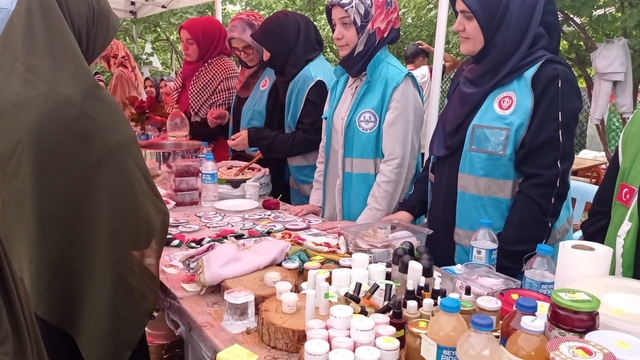 Sason'da Gazze yararına kermes düzenlendi
