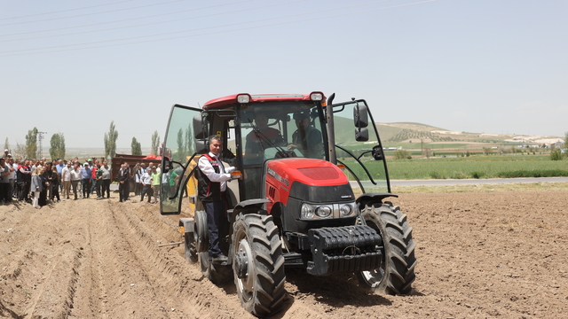 Nevşehir'de karantina altındaki bölgelere dayanıklı patates tohumu ekimi yapıldı