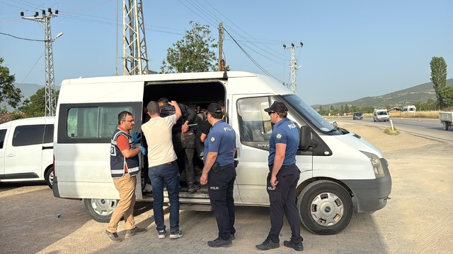 Tokat'ta 17 düzensiz göçmen yakalandı