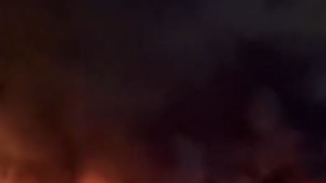 Kayseri'de mobilya atölyesi yandı