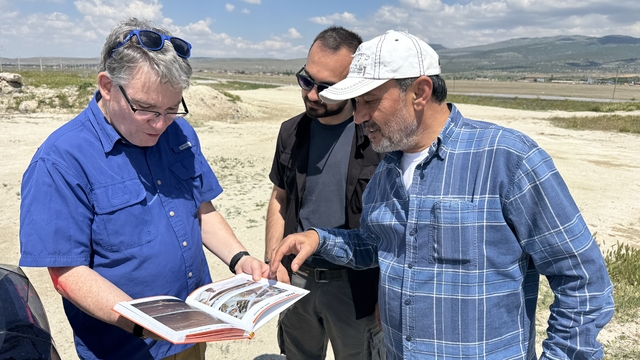 ABD'li hidrojeoloji uzmanı Prof. Dr. Fryar Konya'daki obrukları inceledi: