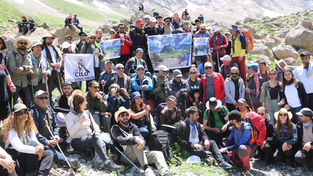 Hayatını kaybeden doğaseverler, Cennet Cehennem Vadisi'nde anıldı
