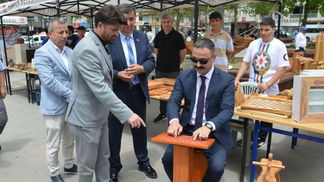 Havza'da ürün tanıtım fuarı düzenlendi