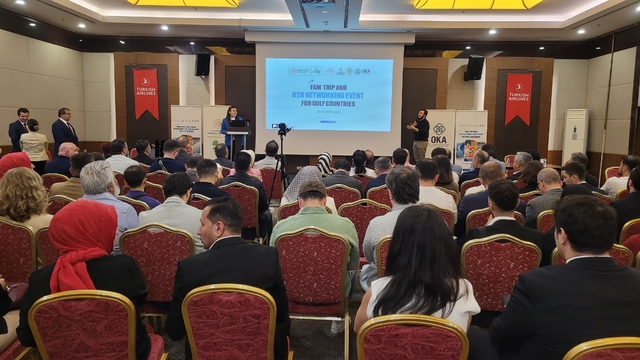 Körfez ülkelerinden gelen turizmciler Samsun'da iş geliştirme programına katıldı