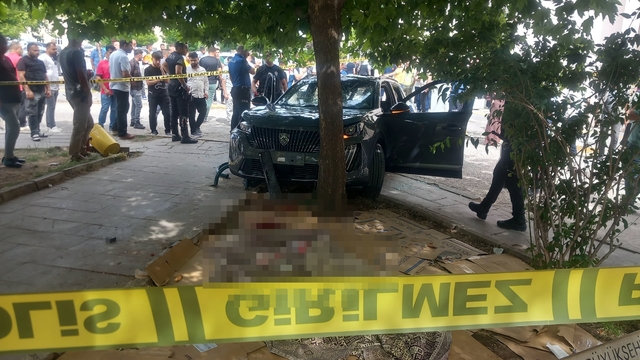 Hastane bahçesinde cipin çarptığı kadın öldü