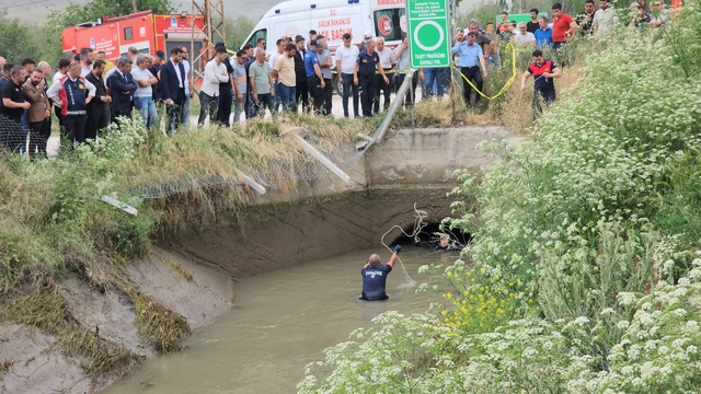 Amasya'da sulama kanalına giren çocuk boğuldu