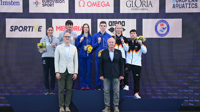Avrupa Su Sporları Atlama Şampiyonası'nda 5. gün tamamlandı