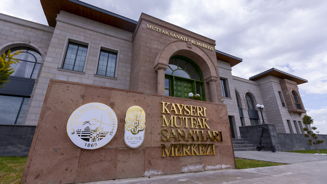 Kayseri'de Mutfak Sanatları Merkezi hizmete açıldı