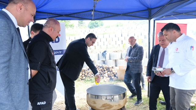 Mengen'de "Sahra Mutfak Tatbikatı" yapıldı